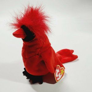 Ty Beanie Baby Mac the Cardinal DOB June 10, 1998  *New*
